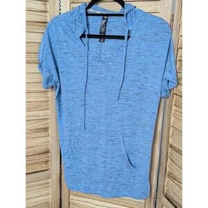 RBX Sweatshirt Adult Large Blue  Hooded T Shirt Pullover Athletic Womens